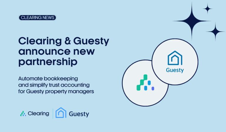 Introducing Clearing's Integration With Guesty: Simplify Financial Management For Your Short-Term Rental Business