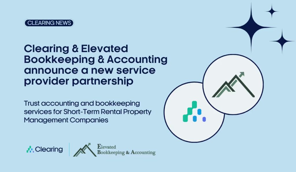 Introducing Clearing’s New Partnership with Elevated Bookkeeping & Accounting to Empower Businesses with Streamlined Financial Services
