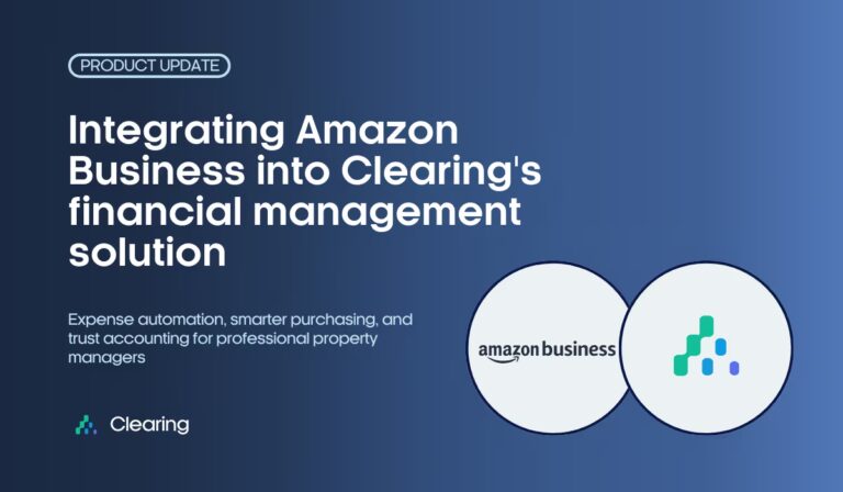Introducing Clearing's Integration with Amazon Business: Smarter Purchasing & Expense Tracking for Short-Term Rental Property Managers