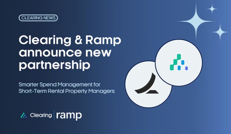 Introducing Clearing's Integration with Ramp: Smarter Spend Management for Property Managers